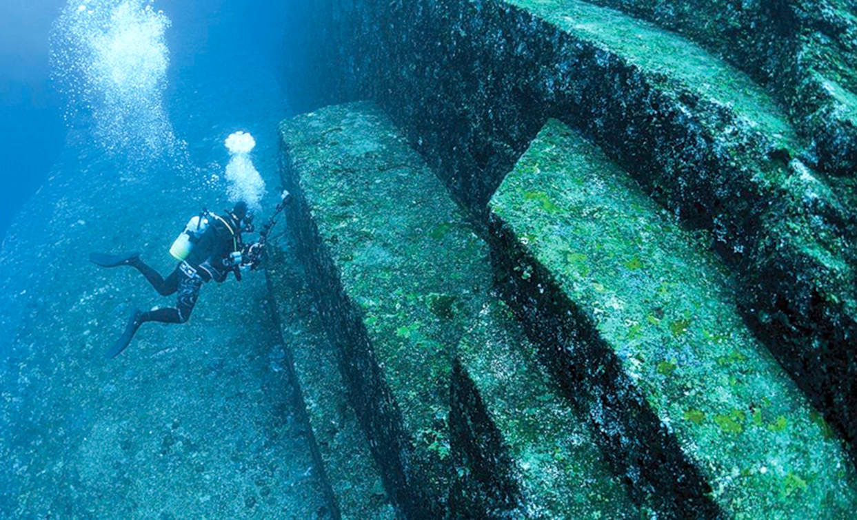 Yonaguni Jima monument, Ryukyu Island, East China Sea