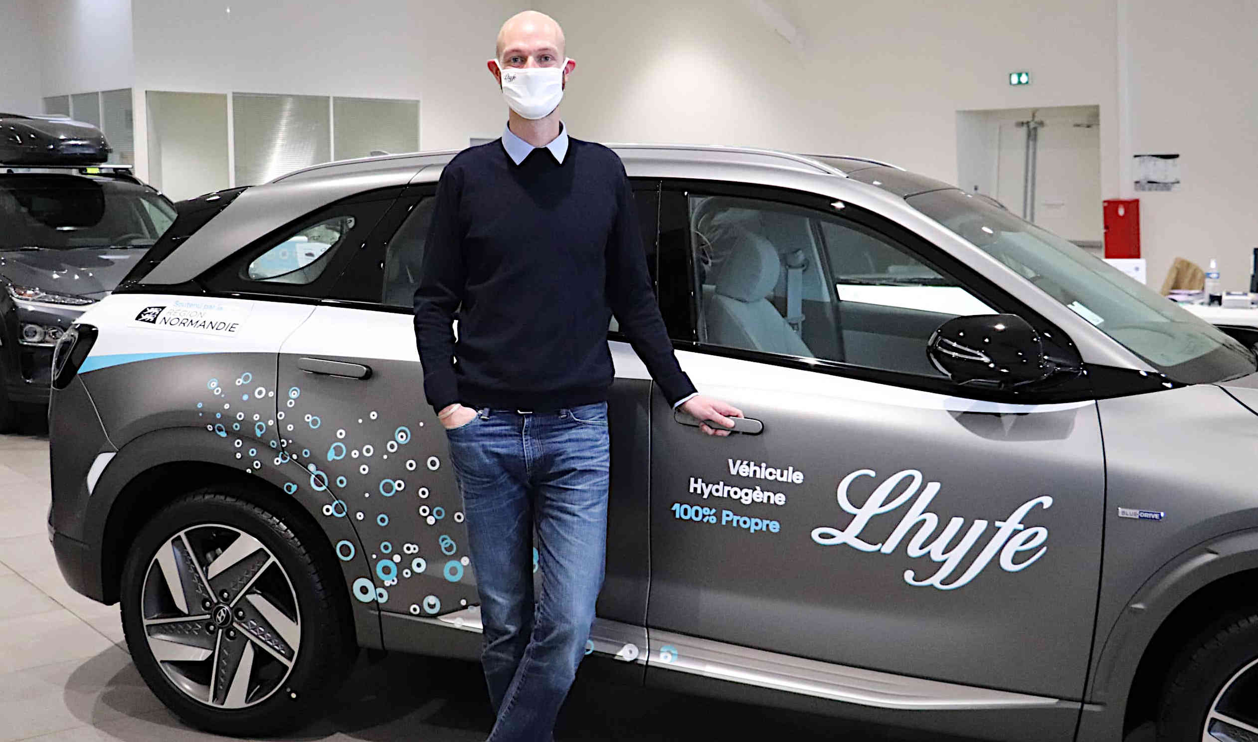 Lhyfe's hydrogen powered Hyundai Nexo